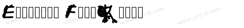 Engraved Font 2字体转换